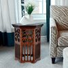 THOMAS AQUINAS OCTAGONAL SIDE TABLE