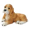 BROWN COCKER SPANIEL PUPPY STATUE