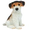 Fox Terrier Outdoor Garden Puppy Statue