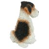 Fox Terrier Outdoor Garden Puppy Statue