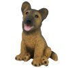 German Shepherd Outdoor Garden Puppy Statue