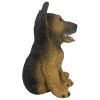 German Shepherd Outdoor Garden Puppy Statue