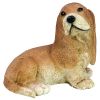 BROWN BASSETT PUPPY STATUE