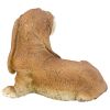 BROWN BASSETT PUPPY STATUE