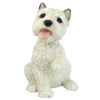 WEST HIGHLAND TERRIER PUPPY STATUE