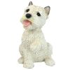 WEST HIGHLAND TERRIER PUPPY STATUE