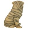 Shar Pei Puppy Outdoor Garden Statue