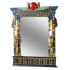 WADJET MIRROR W/ COBRA SCONCES