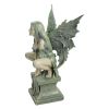 FAIRY WINGED LARGE PERILOUS PERCH STATUE