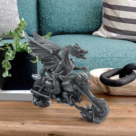 BIKER DRAGON ON SKELTON CHOPPER