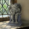 Small Hemlocks Outdoor Gargoyle Garden Throne Statue