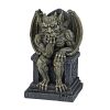 Small Hemlocks Outdoor Gargoyle Garden Throne Statue