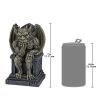 Small Hemlocks Outdoor Gargoyle Garden Throne Statue