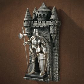 MEDIEVAL CASTLE WALL SCULPTURE