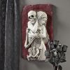 FLESH AND BONE SKELETON WALL SCULPTURE