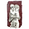 FLESH AND BONE SKELETON WALL SCULPTURE