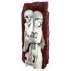 FLESH AND BONE SKELETON WALL SCULPTURE