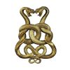 EGYPTIAN INFINITY COBRA TWINS PLAQUE