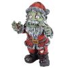 ZOMBIE CLAUS STATUE