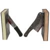 Halloween Dead Read Bloody Zombie Bookend Statues