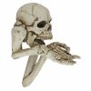 Begger For Souls Halloween Skeleton Garden Plaque