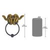 EGYPTIAN COBRA GODDESS TOWEL RING