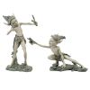 Set Of 2 Sling & Stretch Pixie Garden Statues