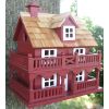 Red Wood Birdhouse Made Of Kiln Dried Hardwood