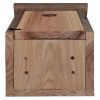 Cedar Birdhouse for Blue Birds with Easy Open Front Panel