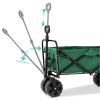 Green Heavy Duty Collapsible Multipurpose Indoor/Outdoor Utility Garden Cart