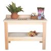 Wooden Potting Bench Garden Table  - Made in USA