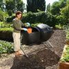 Set of Two 50-Gallon Compost Bin Tumbler Double Rotating Composter