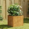 Planter 15.7"x16.1"x15.7" Corten Steel