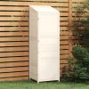 Garden Shed White 21.7"x20.5"x68.7" Solid Wood Fir