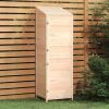 Garden Shed 21.7"x20.5"x68.7" Solid Wood Fir