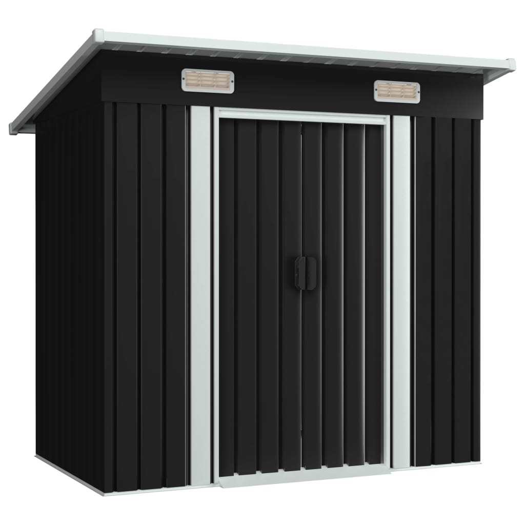 Garden Shed Anthracite Steel Garden Shed Anthracite Steel