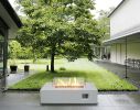 52 Inch Outdoor Concrete Propane gas rectangle Fire Pit table in Antique white color