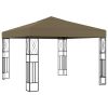 Gazebo 118.1"x118.1" Taupe Fabric