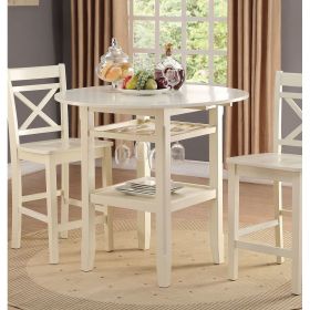 Tartys Counter Height Table in Cream YJ