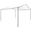 Garden Gazebo 157.5"x157.5"x102.4" White 0.6 oz/ftÂ²