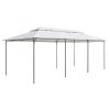 Gazebo 236.2"x117.3"x106.3" White 0.6 oz/ftÂ²