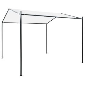 Gazebo 9.8'x9.8'x8.5' White 0.6 oz/ftÂ²