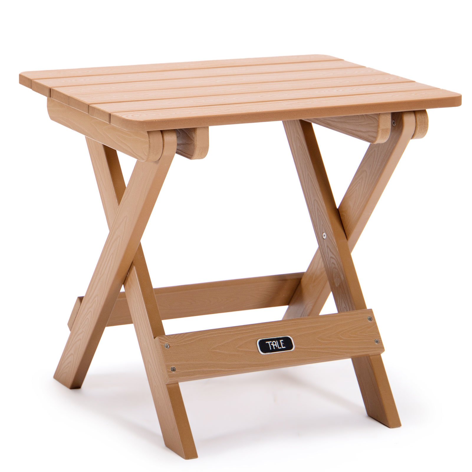 (Do Not Sell on Amazon) TALE Adirondack Portable Folding Side Table Square All-Weather and Fade-Resistant Plastic Wood Table Perfect for Outdoor Garde (Do Not Sell on Amazon) TALE Adirondack Portable Folding Side Table Square All-Weather and Fade-Resistant Plastic Wood Table Perfect for Outdoor Garde