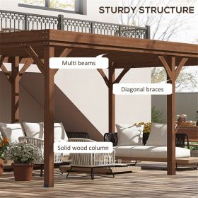 Outdoor Wooden Gazebo (Swiship-Ship) ( Prohibited by WalMart)