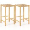 26 Inch Dining Bar Stool Set of 2