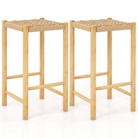 26 Inch Dining Bar Stool Set of 2