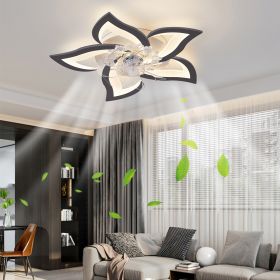 27In Ceiling Fan with Lights Remote Contro Dimmable LED,6 Gear Wind Speed Fan Light