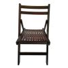 Furniture Slatted Wood Folding Special Event Chair - Cherry; Set of 4; FOLDING CHAIR; FOLDABLE STYLE