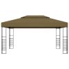 Gazebo 9.8'x13.1' Taupe 0.6 oz/ftÂ²