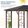 Gazebo with Galvanized Steel Roof (Swiship-Ship) (Prohibited by WalMart) Original 24533418